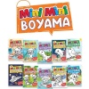 Mini Mini Boyama Kitabı Büyük Boy (10 Çeşit - 50 Kitap)