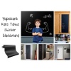 Yapışkanlı Kara Tahta-Yazı Tahtası: Sticker Blackboard - Lisinya