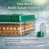 EP-120 Yumurta Kapasiteli Tam Otomatik Kuluçka Makinesi - Yeni Nesil Harici Suluklu, Dijital Nem ve Sıcaklık Göstergeli ( Lisinya )
