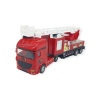 Metal İtfaiye Arabası - Düz Merdivenli 26cm - 706-45 (Lisinya)
