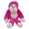 Peluş Maymun 40 cm - Yumuşak Peluş - G5501 - Pembe (Lisinya)