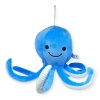 Peluş Sevimli Ahtapot 30 cm - Mavi (Lisinya)