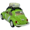 Tatil Serisi - Sesli Işıklı Vosvos Araba 18 cm - Yeşil (Lisinya)
