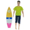 Sörfçü Bebek Sergio Sörf Tahtalı - Sarı (Lisinya)
