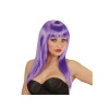 Uzun Peruk Saç - Mor - Lisinya