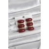 Bordo Vintage Model Gold Renk Kadın Küpe - Lisinya
