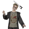 Kafaya Saplanmış Halloween Kanlı Testere Şaka Tacı - Lisinya