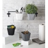 Duvara Asılan Çok Amaçlı Organizer - 2li Saksı Set - Lisinya