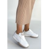 Tawen Beyaz Cilt Bağcıklı Spor Ayakkabı - Lisinya