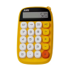 Sevimli Kare Tuşlu 10 Haneli Ldc Ekran Hesap Makinası Sarı - Lisinya