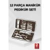12 Parça El Ayak Temizleme Pense Kir Temizleme Aparatı Kaş Cımbızı - Lisinya