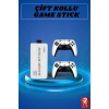 Game Stick 4K Retro Çift Kollu Atari Oyunlari +20000 Oyunlu Konsol Nostalji - Lisinya
