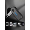 Kablosuz Bluetooth Aux Araç Kiti Siyah Hafıza Kartlı - Lisinya