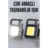 Anahtarlık Çok Amaçlı Mıknatıslı Taşınabilir Işık Led Şarjlı - Lisinya