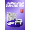 3D 4K HD 2.4G Game Stick 4K Ultra Hd Oyun Konsolu Çift Kollu - Lisinya