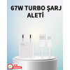 67 Watt Güçlü Şarj Aleti Samsung S23 Ultra S24 Uyumlu - Lisinya