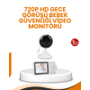 Ebeveyn Kontrollü 2.8 İnç Bebek Monitörü Güvenli İzleme - Lisinya