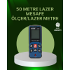 50 Metre Lazer Mesafe Ölçer Profesyonel Dijital Ölçüm Cihazı - Lisinya