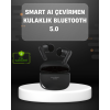 Yapay Zeka Destekli Bluetooth Kulaklık Anlık Çeviri ve Gürültü Engelleme - Lisinya