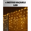 4 Metre Şelale Led Işık Perdesi Dekoratif - Lisinya