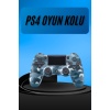PS4 Joystick Oyun Kolu Titreşimli Uzun Pil Ömrü USB Şarj Kablolu - Lisinya