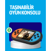 Retro 520 Oyunlu Taşınabilir Konsol HD Ekran USB Şarjlı - Lisinya