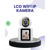 WiFi İç Mekan Kamera 2K Gece Görüşlü Çift Yönlü Görüntü Konuşma Destekli - Lisinya