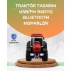 Taşınabilir Nostaljik Araç Tasarımlı Bluetooth Hoparlör - Lisinya