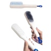 Kendi Kendini Temizleyen Otomatik Tuşlu Saç Tarağı Dolaşık Açıcı Masaj Fırçası Silikon Fırça - Lisinya