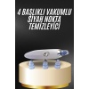 Yeni Nesil Vakumlu Pilli Siyah Nokta ve Yüz Temizleme Cihazı 4 Başlıklı - Lisinya