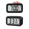 Gece Dijital Masa Saati Dijital Alarmlı Led Ekran Pilli Çalar Saat - Lisinya