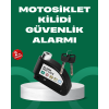Motosiklet Scooter Bisiklet Tekerlek Disk Kilidi Alarmlı Güvenlik - Lisinya