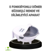 Çok Fonksiyonlu Döner Rende Süzgeç Hazneli Ergonomik Sebze Doğrayıcı - Lisinya