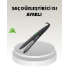 Dijital Ekranlı Isı Ayarlı Saç Düzleştirici –  Titanyum Plaka, Seyahat Dostu Tasarım - Lisinya