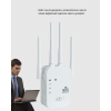 Antenli WiFi Repeater 300m2 Kapsama Alanı WPA3 Güvenlikli - Lisinya
