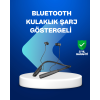 Boyun Askılı Kablosuz Bluetooth Kulaklık – Aktif Gürültü Önleme, LCD Ekranlı - Lisinya