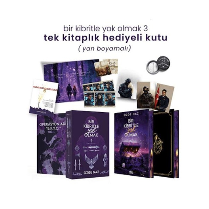 Bir Kibritle Yok Olmak 3 - Hediyeli Yan Boyamalı Kutu