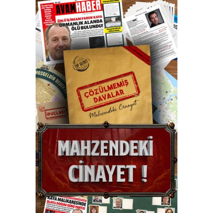 Mahzendeki Cinayet - Dedektif Oyunu