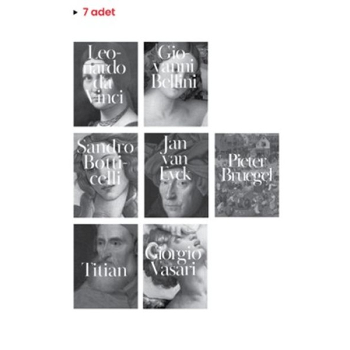 İkonik Tablolar Kartpostal Seti (7li)