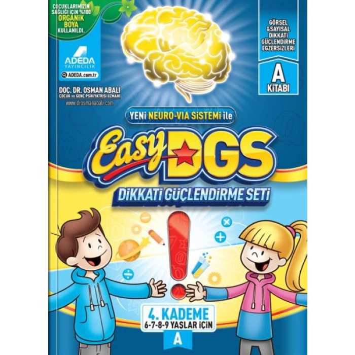 EASY Dikkati Güçlendirme Seti 6-9 yaş A Kitapçığı