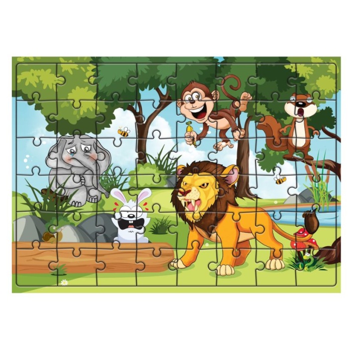 Hayvanlar Ve Duygular Yapbozu (48li)