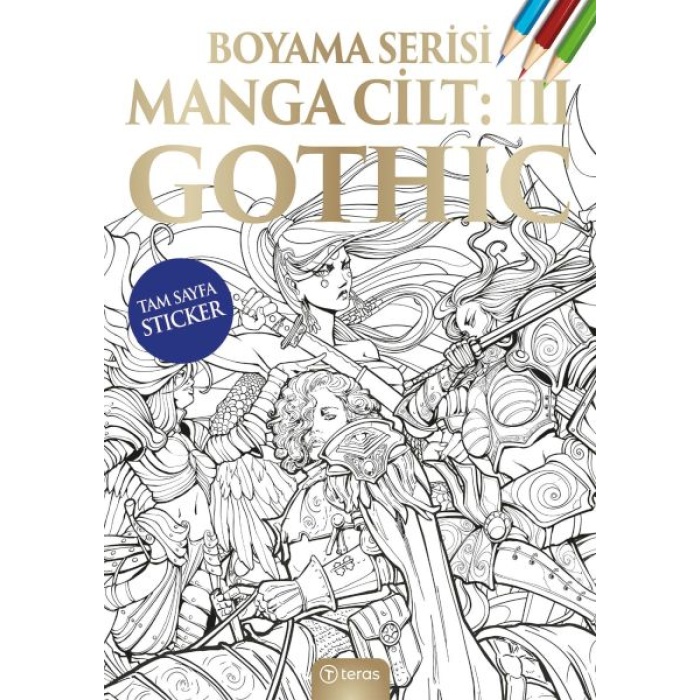 Manga Boyama Cilt III Gothic
