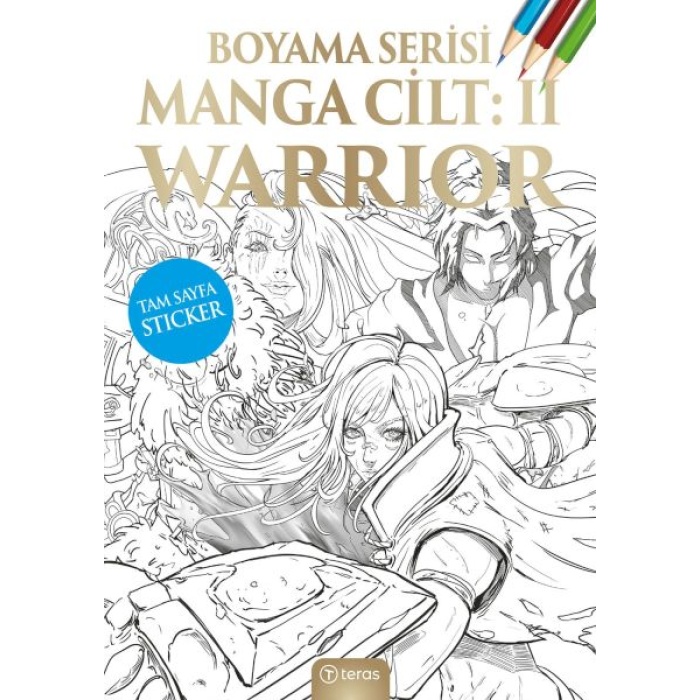 Manga Boyama Cilt II Warrior