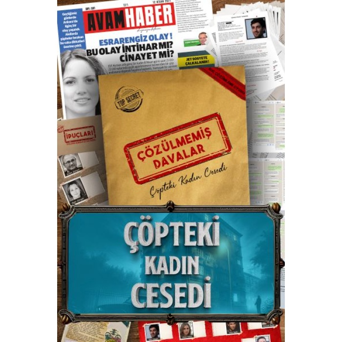 Çöpteki Kadın Cesedi - Dedektif Oyunu