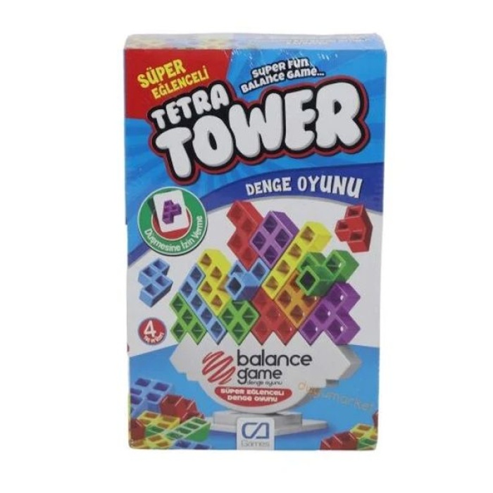 Tetra Tower Balance Game
