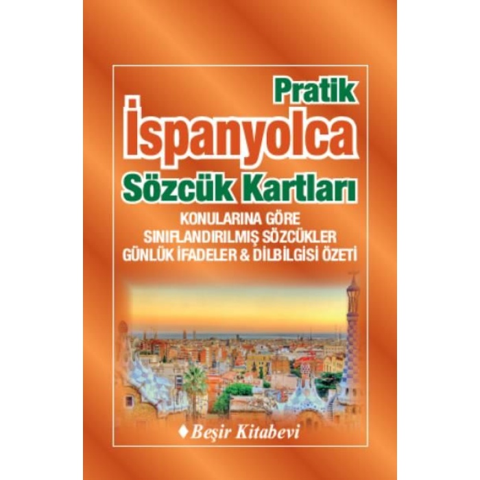 Beşir Pratik İspanyolca Sözcük Kartları