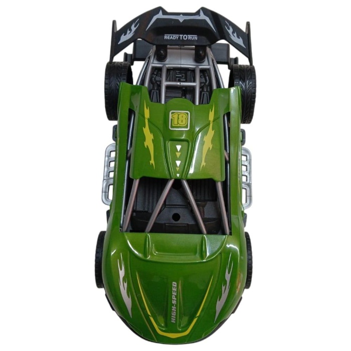 Sürtmeli Yarış Arabası - Yeşil (Lisinya)