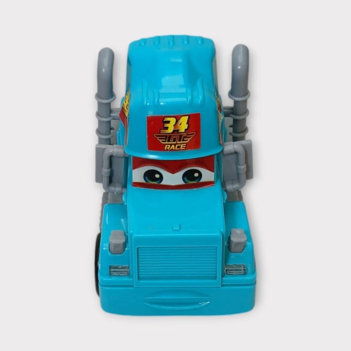 Sürtmeli Oyuncak Tır - Mavi (Lisinya)