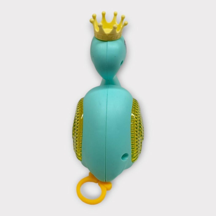 Kurmalı Işıklı Sevimli Flamingo - Yeşil (Lisinya)