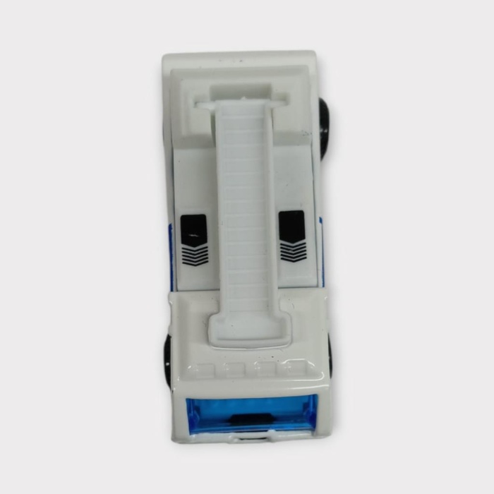 Küçük Metal Sağlık Hizmetleri Araçları 7 Cm - Merdivenli (Lisinya)